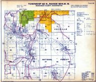 Page 104 - Colville National Forest, Chesaw, Bolster, Ethel Creek, Strawberry Lake, Walker Lake, Myer's Creek, Okanogan County 1934